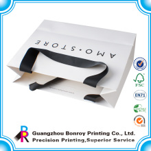 Elegant custom printed gift bags with company logo